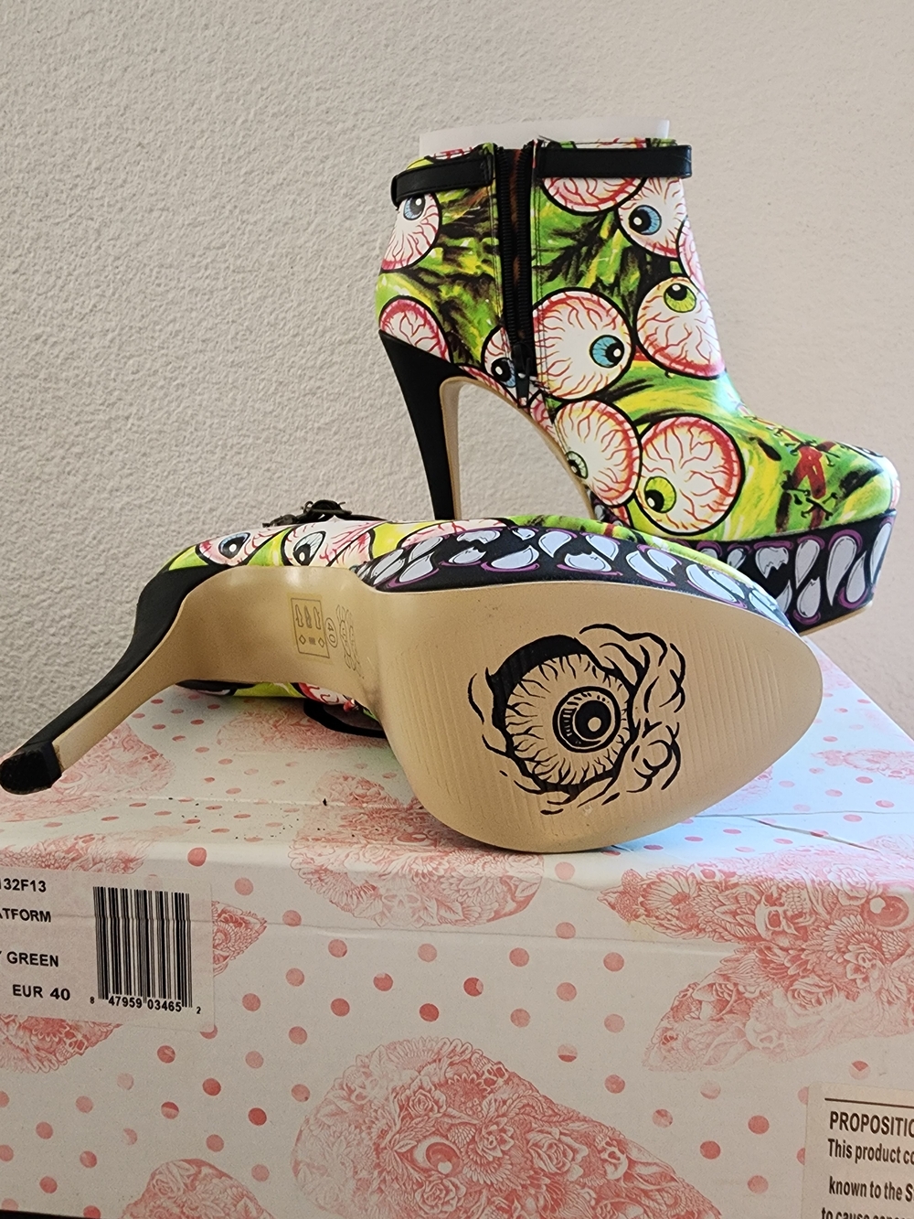 RARE!!! Timmy Chew Platform Bootie By Iron Fist - Picture 7 of 9